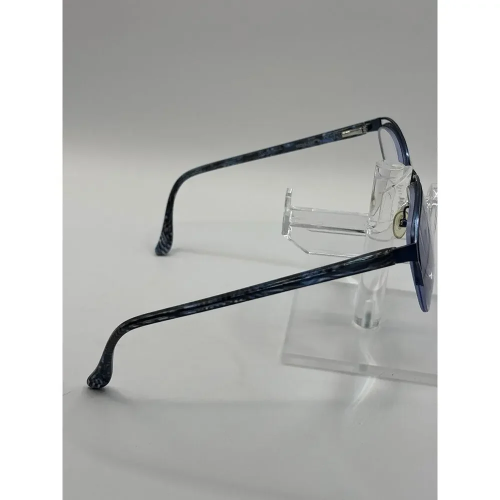 Kensie Highlighter Eyeglasses Blue Semi Rimless Frame 55-16-140 Women's